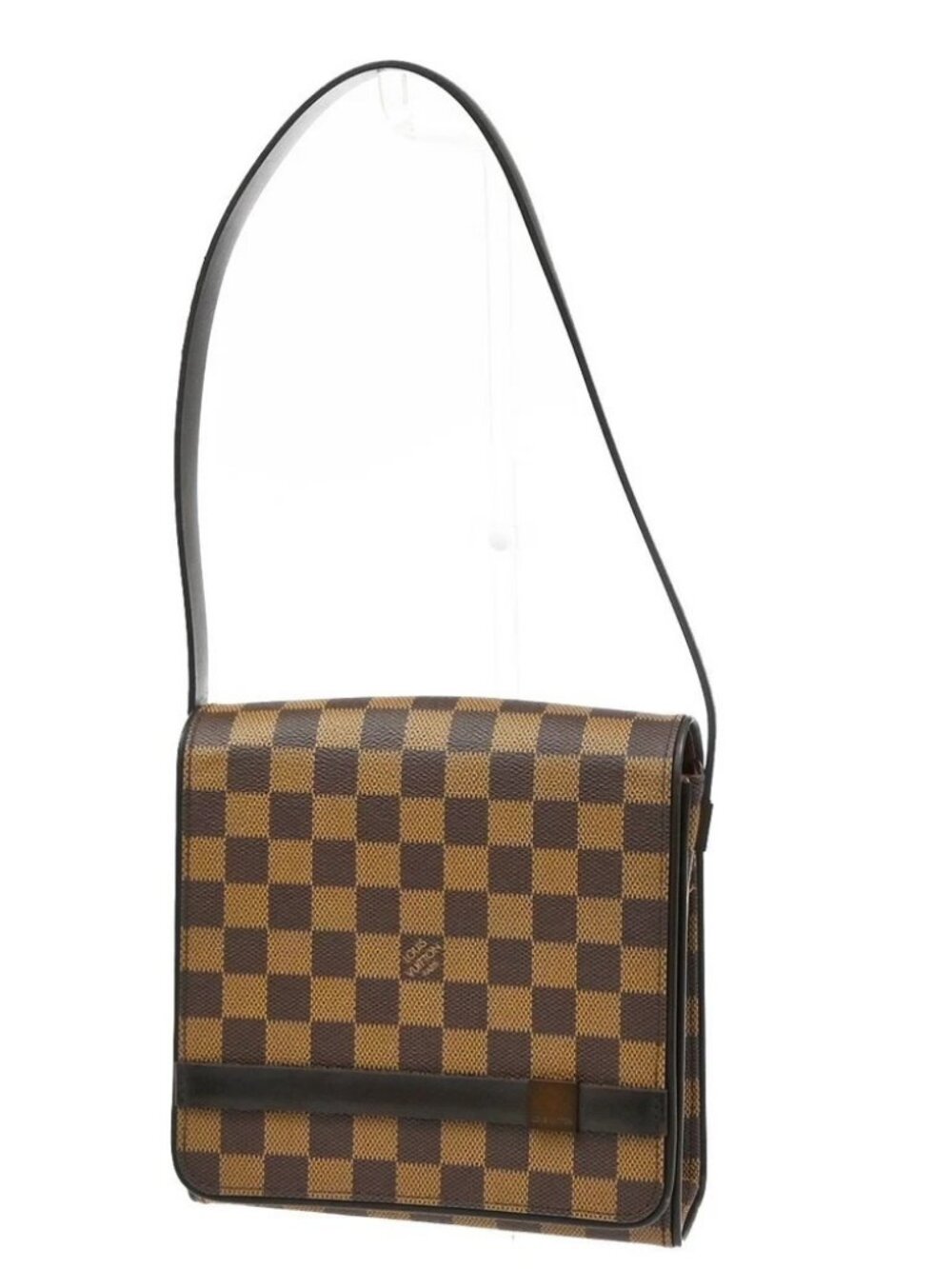 LOUIS VUITTON Tribeca Mini Shoulder Bag Damier Ebene Leather